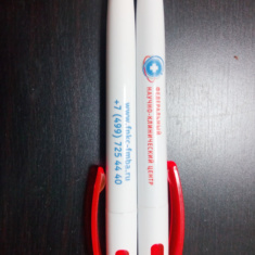 Ручка с логотипом (тампопечать)